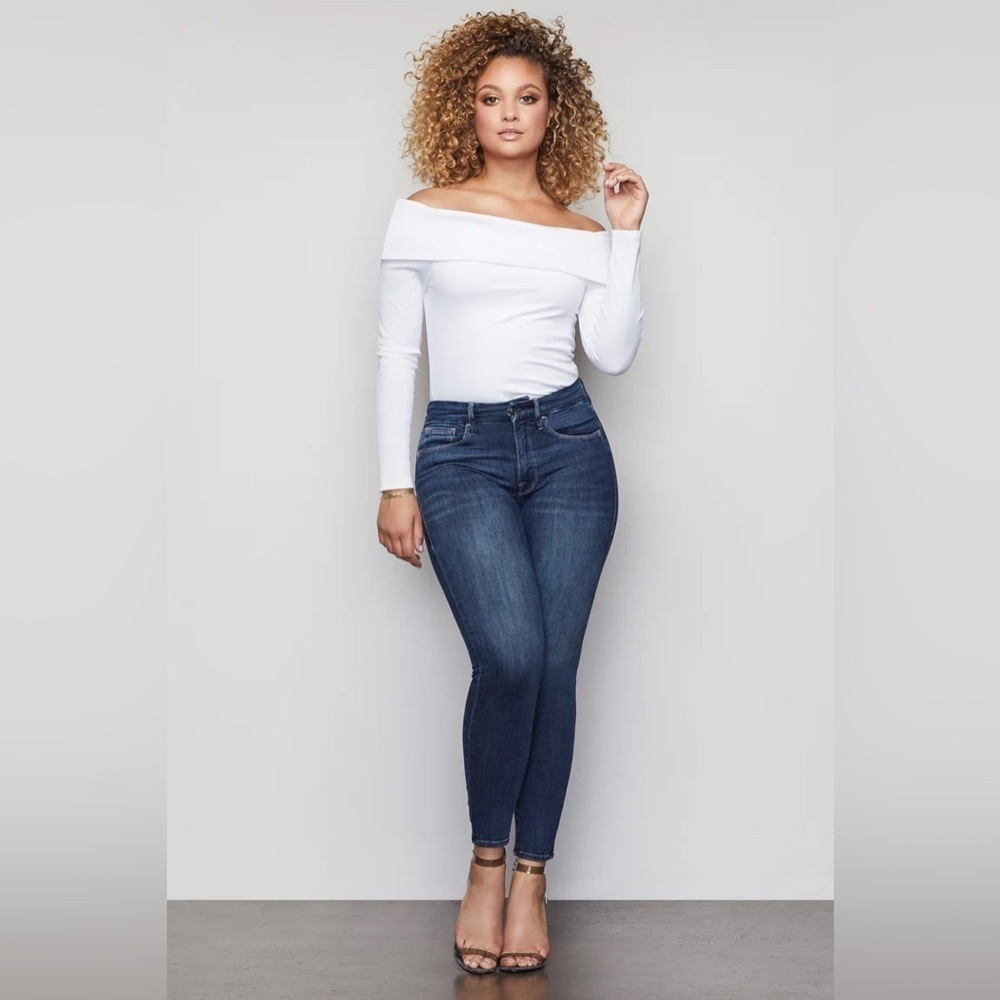 Good American Good Legs Crop
